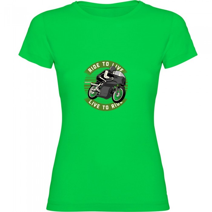 [해외]KRUSKIS Ride To Live 반팔 티셔츠 9140891978 Light Green