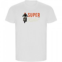 [해외]KRUSKIS 반소매 티셔츠 Super Rider ECO 9140892258 White