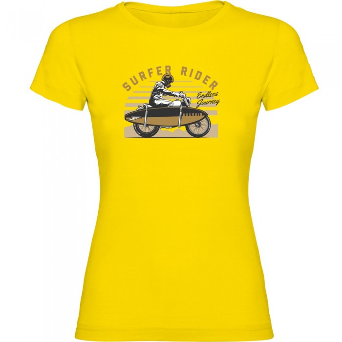 [해외]KRUSKIS Surfer Rider 반팔 티셔츠 9140892304 Yellow