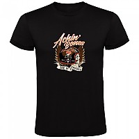 [해외]KRUSKIS 반소매 티셔츠 Achin Bones 9140890867 Black
