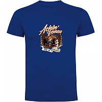[해외]KRUSKIS 반소매 티셔츠 Achin Bones 9140890879 Royal Blue