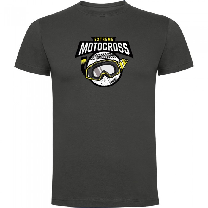 [해외]KRUSKIS Extreme Motocross 반팔 티셔츠 9140891218 Dark Grey