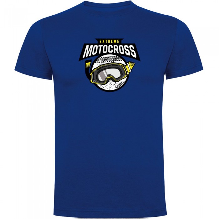 [해외]KRUSKIS Extreme Motocross 반팔 티셔츠 9140891228 Royal Blue