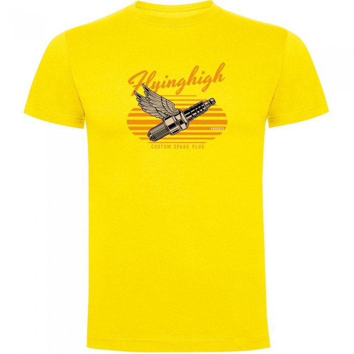 [해외]KRUSKIS Fliyinghigh 반팔 티셔츠 9140891348 Yellow