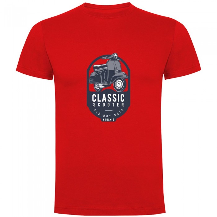 [해외]KRUSKIS Classic Scooter 반팔 티셔츠 9140891034 Red