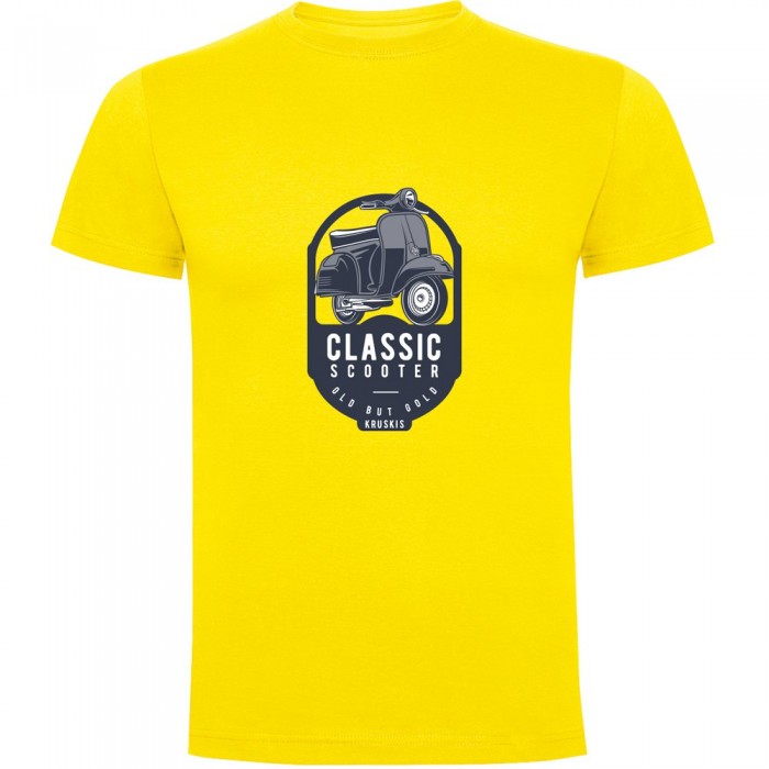[해외]KRUSKIS Classic Scooter 반팔 티셔츠 9140891040 Yellow
