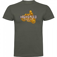 [해외]KRUSKIS 반소매 티셔츠 Highspeed Racer 9140891420 Dark Army Green