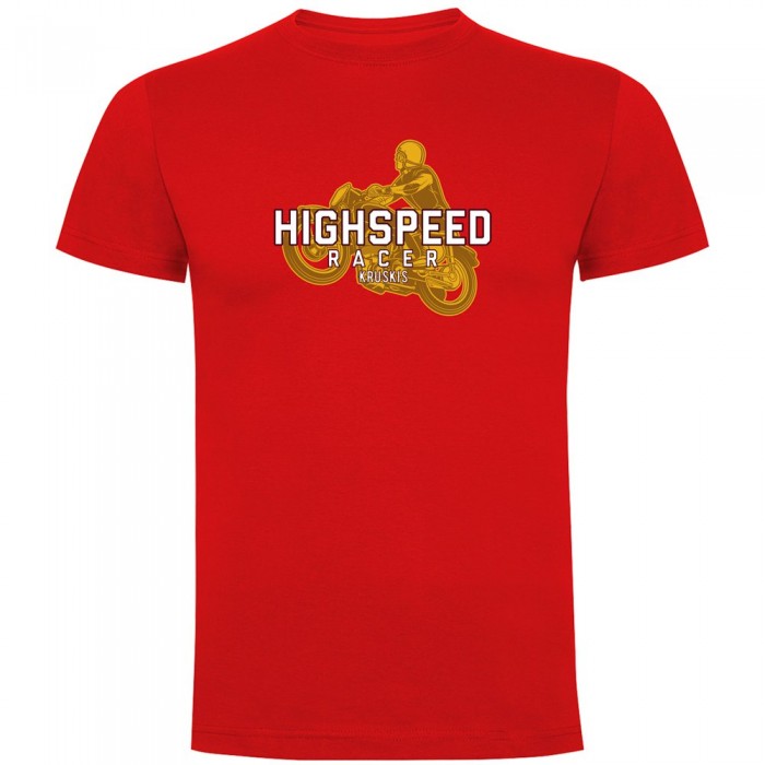 [해외]KRUSKIS Highspeed Racer 반팔 티셔츠 9140891428 Red