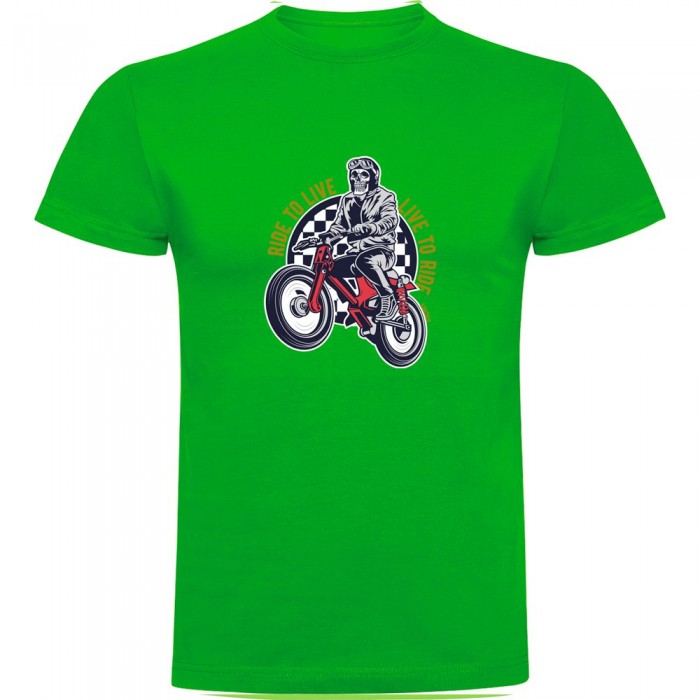 [해외]KRUSKIS Live To Ride 반팔 티셔츠 9140891569 Green