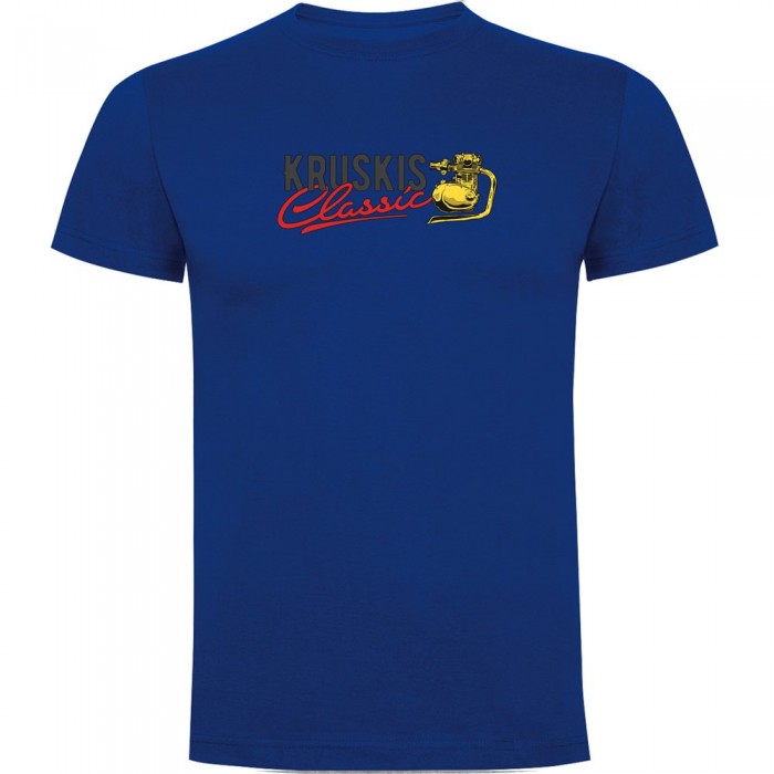 [해외]KRUSKIS 로고 Classic 반팔 티셔츠 9140891604 Royal Blue