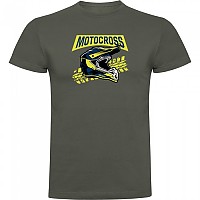 [해외]KRUSKIS Motocross 헬멧 반팔 티셔츠 9140891623 Dark Army Green