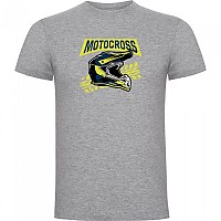 [해외]KRUSKIS Motocross 헬멧 반팔 티셔츠 9140891628 Heather Grey