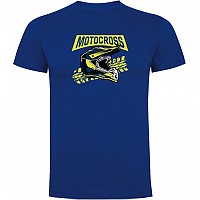 [해외]KRUSKIS 반소매 티셔츠 Motocross 헬멧 9140891633 Royal Blue