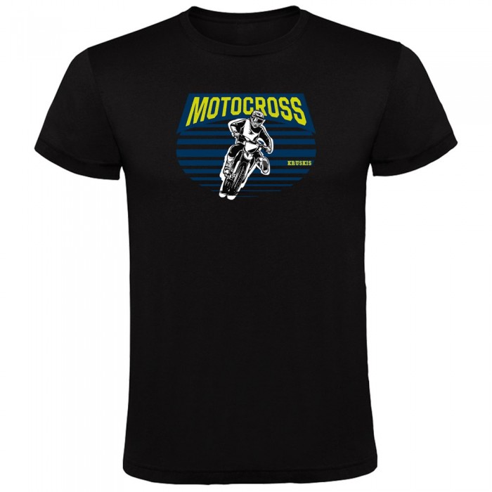 [해외]KRUSKIS Motocross Racer 반팔 티셔츠 9140891650 Black