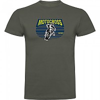 [해외]KRUSKIS 반소매 티셔츠 Motocross Racer 9140891652 Dark Army Green