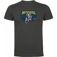 [해외]KRUSKIS 반소매 티셔츠 Motocross Racer 9140891653 Dark Grey