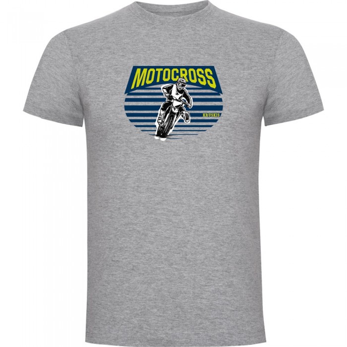 [해외]KRUSKIS Motocross Racer 반팔 티셔츠 9140891657 Heather Grey