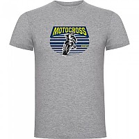[해외]KRUSKIS 반소매 티셔츠 Motocross Racer 9140891657 Heather Grey