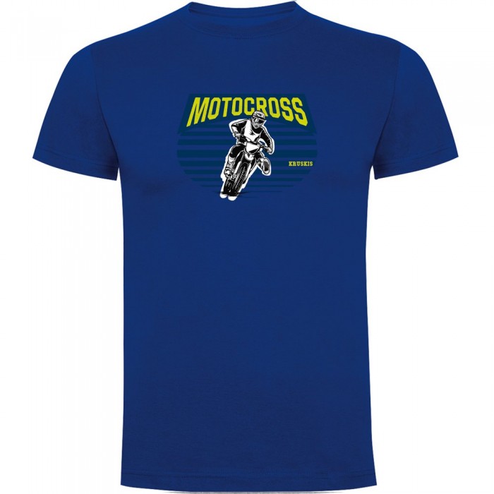 [해외]KRUSKIS Motocross Racer 반팔 티셔츠 9140891662 Royal Blue