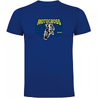 [해외]KRUSKIS 반소매 티셔츠 Motocross Racer 9140891662 Royal Blue