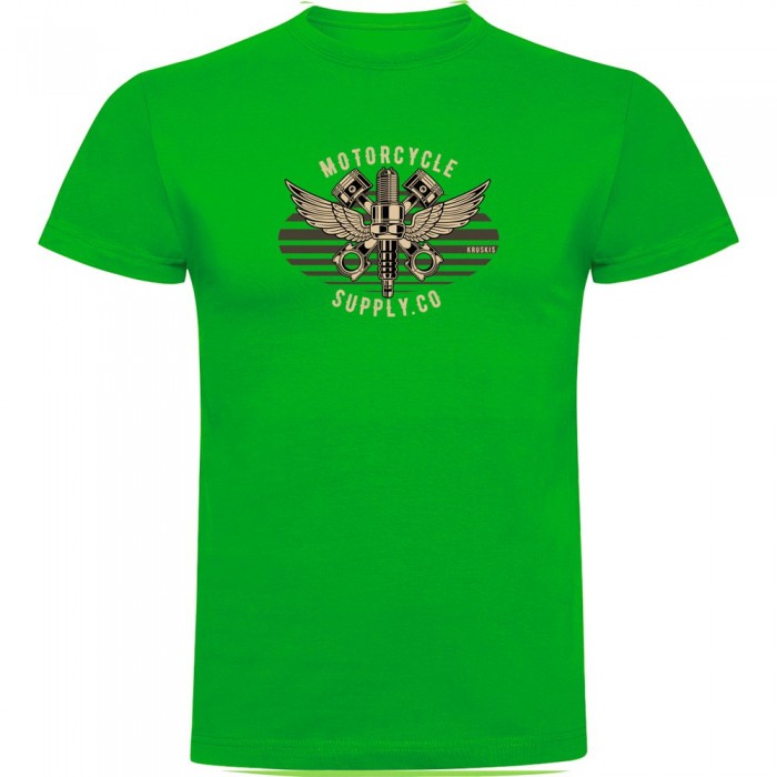 [해외]KRUSKIS Motorcycle Supply 반팔 티셔츠 9140891685 Green