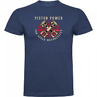 [해외]KRUSKIS 반소매 티셔츠 Piston 파워 9140891887 Denim Blue