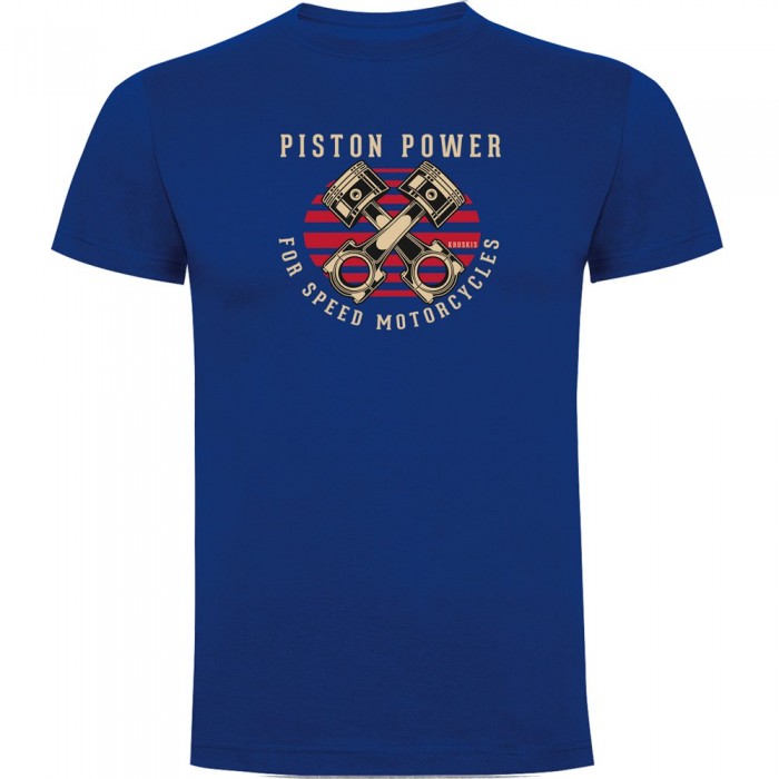 [해외]KRUSKIS Piston 파워 반팔 티셔츠 9140891895 Royal Blue