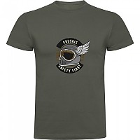 [해외]KRUSKIS 반소매 티셔츠 Safety First 9140892000 Dark Army Green