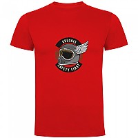 [해외]KRUSKIS 반소매 티셔츠 Safety First 9140892008 Red