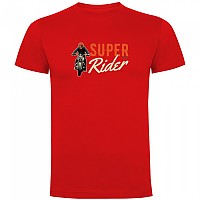 [해외]KRUSKIS 반소매 티셔츠 Super Rider 9140892270 Red