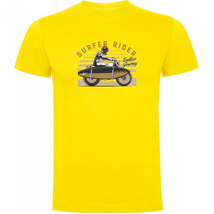 [해외]KRUSKIS Surfer Rider 반팔 티셔츠 9140892305 Yellow