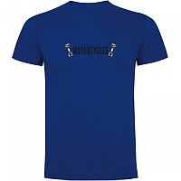 [해외]KRUSKIS 반소매 티셔츠 Vintage Motorcycles 9140892417 Royal Blue