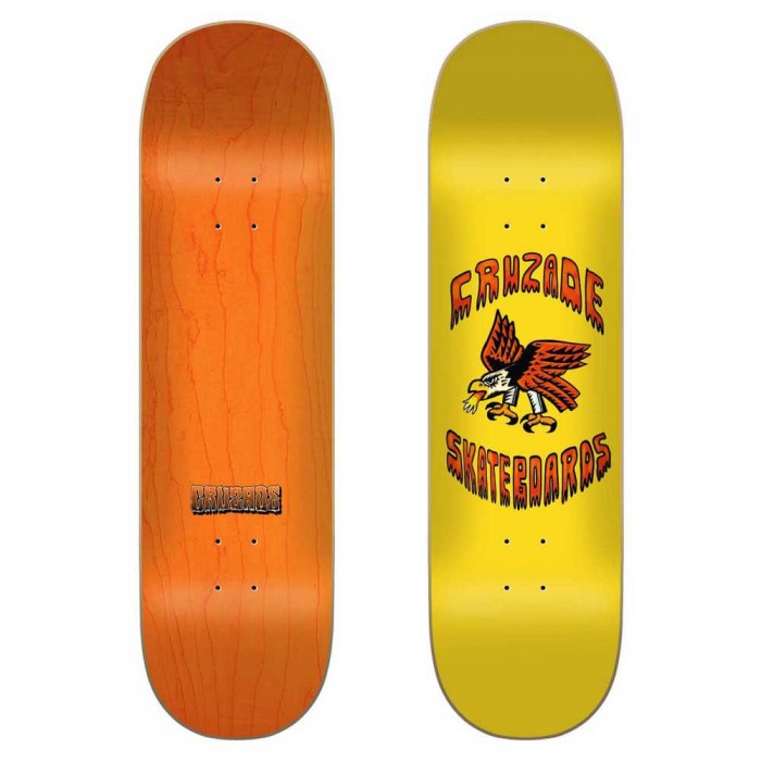 [해외]CRUZADE 스케이트보드 데크 Eagle 8.625´´ 14140334426 Orange / Yellow
