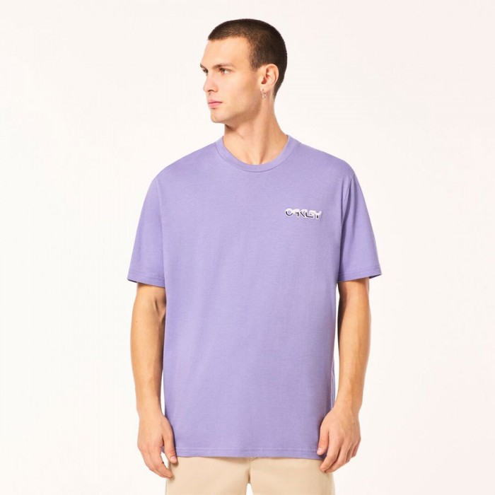 [해외]오클리 APPAREL 반팔 티셔츠 Dipped B1B 14140223063 New Lilac