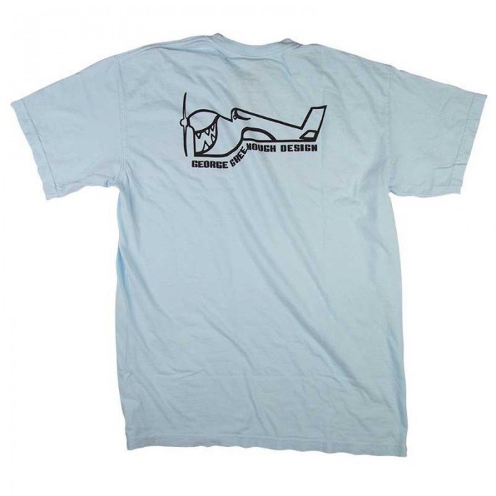 [해외]TRUE AMES Greenough 에어plane 반팔 티셔츠 14140761909 Cobalt