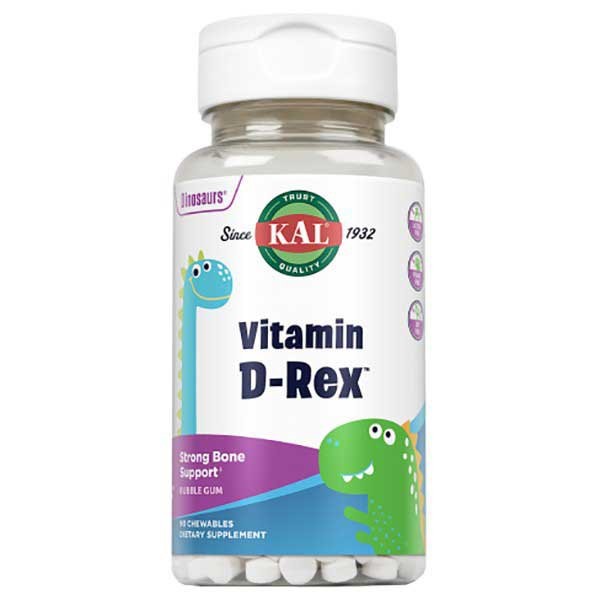 [해외]KAL 비타민 Vitamin D-Rex 10mcgr 90 츄어블 정제 12140178369