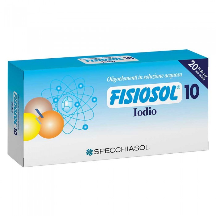 [해외]SPECCHIASSOL 요오드 미량 원소 Fisiosol 10 20 바이알 12140178434