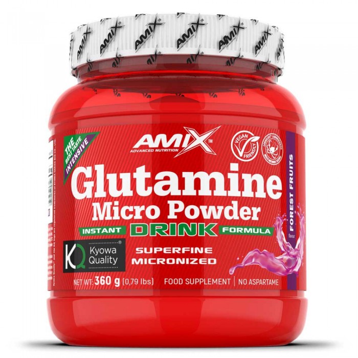 [해외]AMIX 아미노산 야생 딸기 Glutamine Micro Powder 360g 12140606783