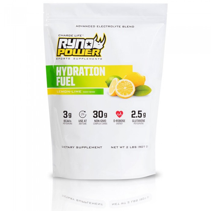 [해외]RYNO POWER Hydration Fuel 907gr Lemon Lime 12140663849 White