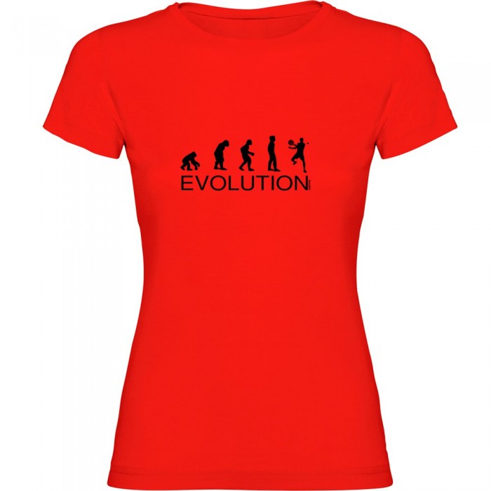 [해외]KRUSKIS Evolution Padel 반팔 티셔츠 12140891197 Red