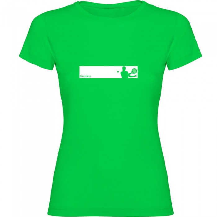 [해외]KRUSKIS 프레임 Padel 반팔 티셔츠 12140891369 Light Green