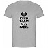 [해외]KRUSKIS Keep Calm And Play Padel ECO 반팔 티셔츠 12140891532 Heather Grey