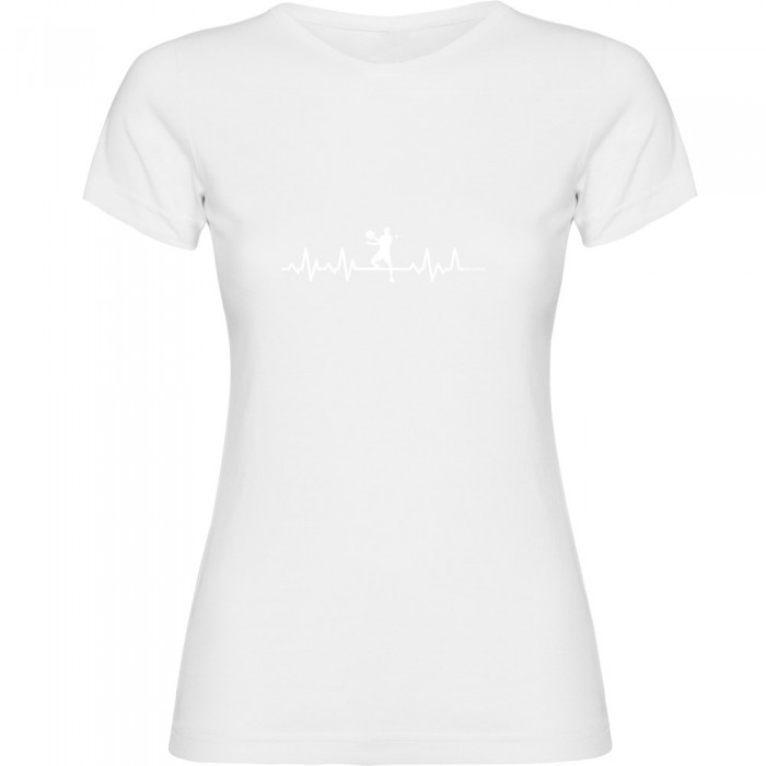 [해외]KRUSKIS Padel Heartbeat 반팔 티셔츠 12140891868 White