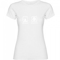 [해외]KRUSKIS 프로blem 솔루션 Padel 반팔 티셔츠 12140891926 White