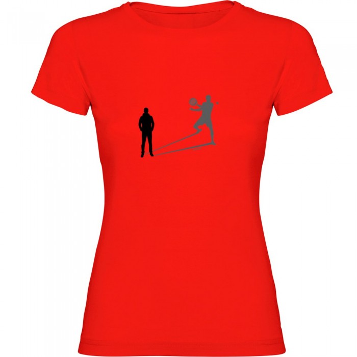 [해외]KRUSKIS 반소매 티셔츠 Shadow Padel 12140892067 Red