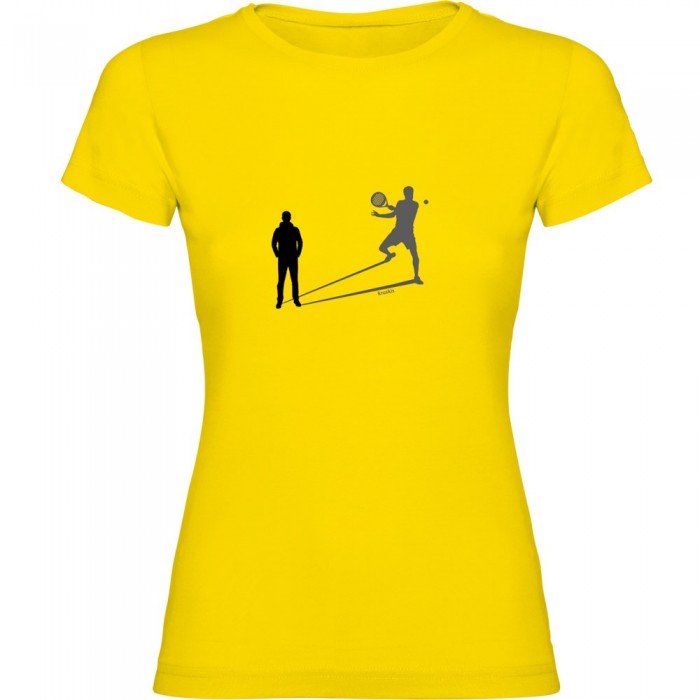 [해외]KRUSKIS 반소매 티셔츠 Shadow Padel 12140892073 Yellow