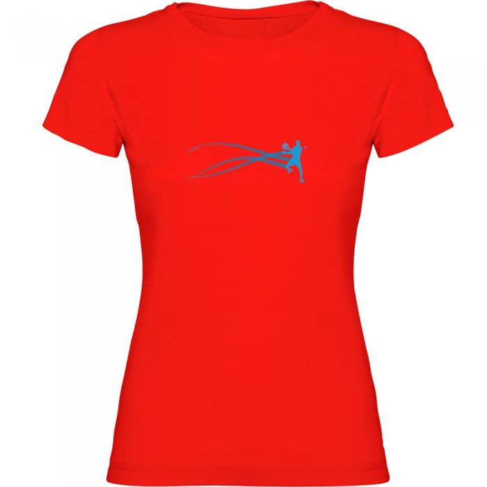 [해외]KRUSKIS Stella Padel 반팔 티셔츠 12140892240 Red