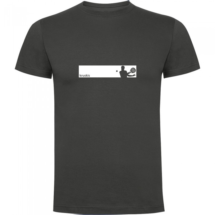 [해외]KRUSKIS 프레임 Padel 반팔 티셔츠 12140891363 Dark Grey