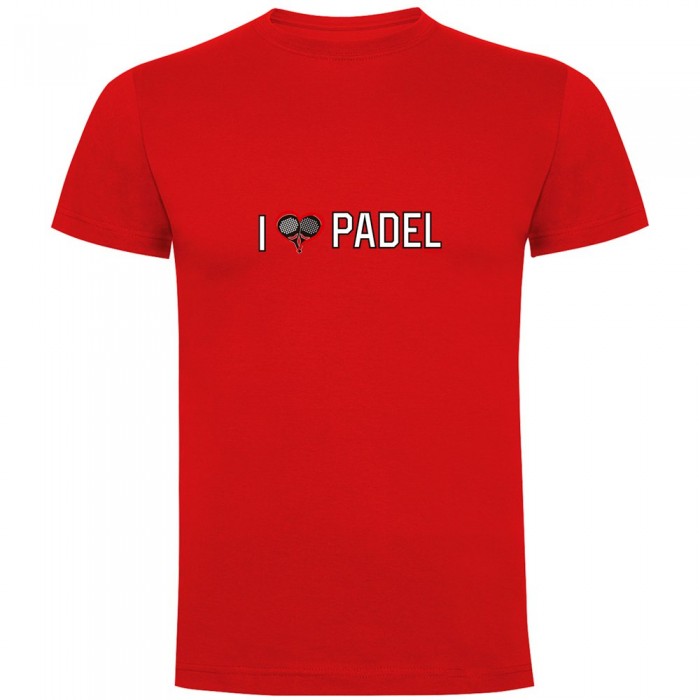 [해외]KRUSKIS I Love Padel 반팔 티셔츠 12140891486 Red