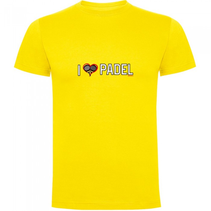 [해외]KRUSKIS I Love Padel 반팔 티셔츠 12140891493 Yellow